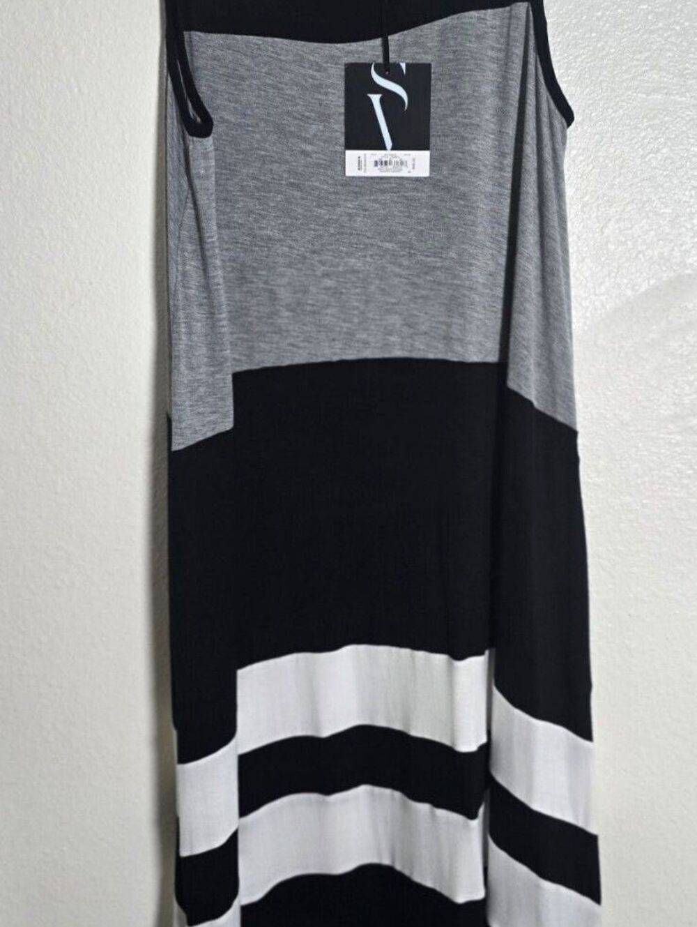 Simply Vera Vera Wang Colorblock Sleeveless Dress Medium